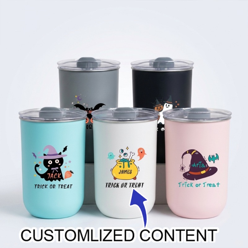 Coffee Equipment With Name - Taza de Viaje Personalizada y Adorable