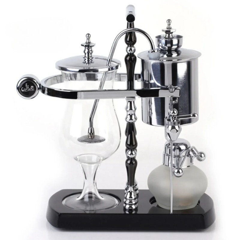 Coffee Equipment Home - Cafetera de Sifón de Acero Inoxidable