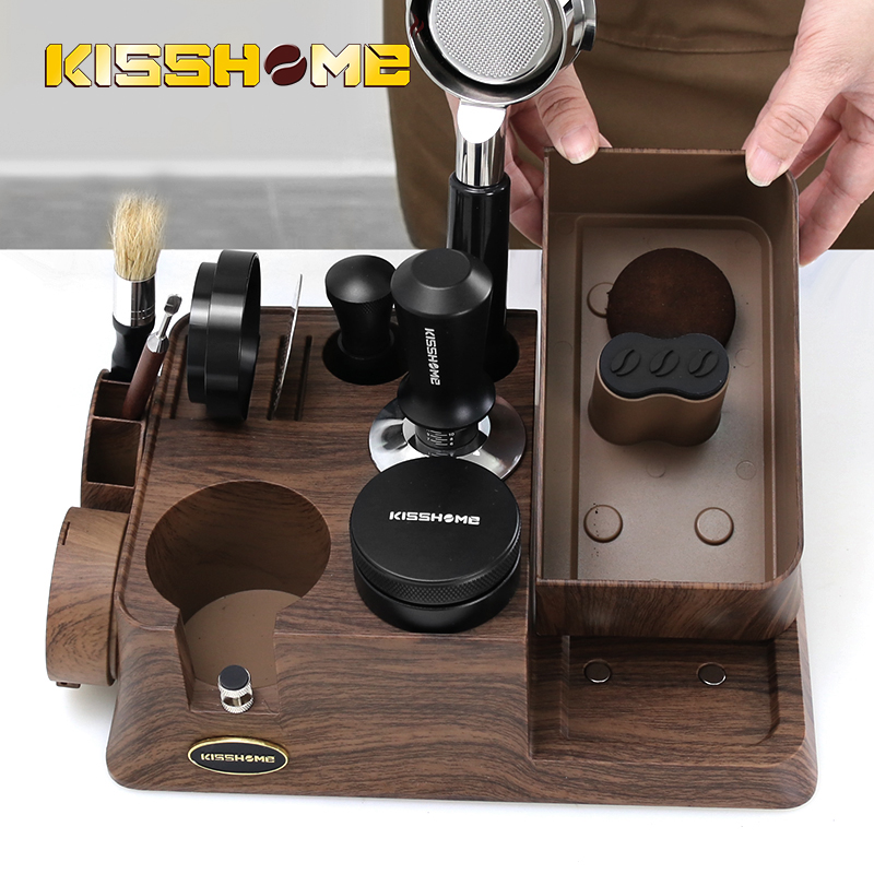 Portafilter 58Mm - KISSHOME-estación de manipulación de Espresso, caja