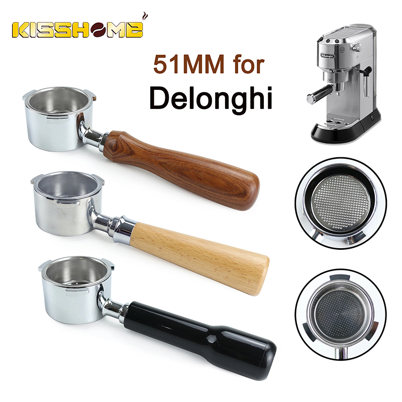Coffee Equipment Tools - Portafiltro sin fondo para café, cesta