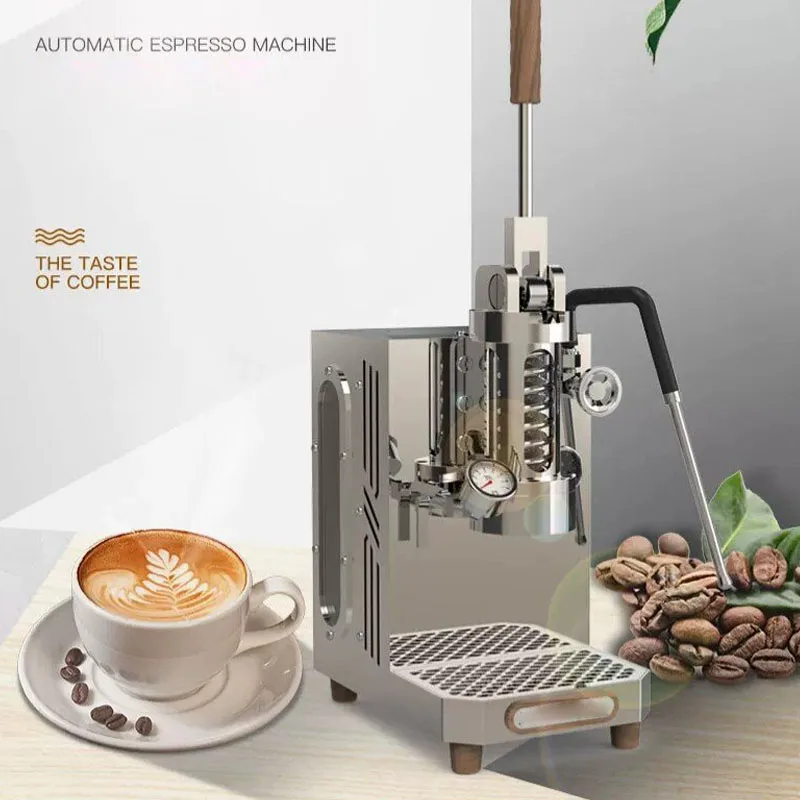 Coffee Equipment Home - Cafetera Espresso Manual de Acero Inoxidable