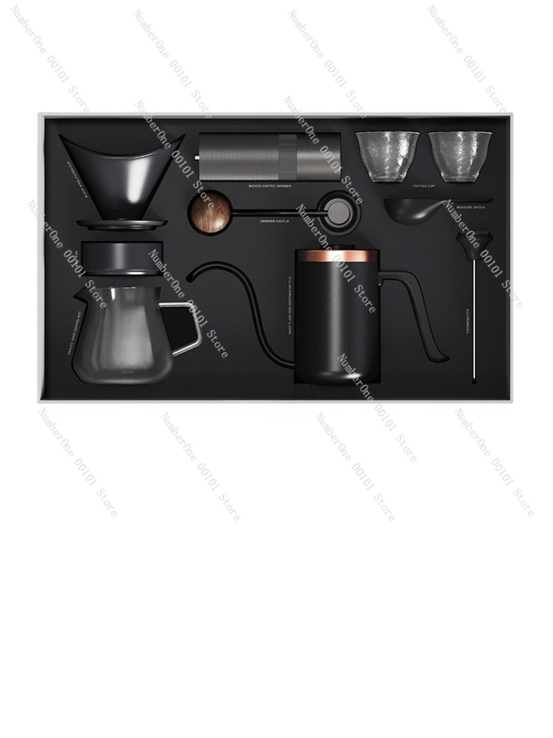 Coffee Equipment Grinder - Set de Cafetera Manual, Caja de