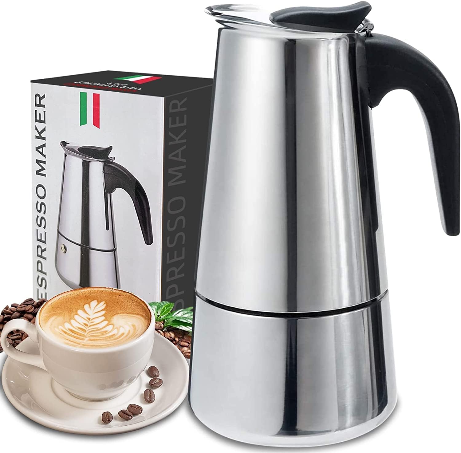 Coffee Equipment Tools - 4/6/9 tazas Moka Pot Caffe Tazas