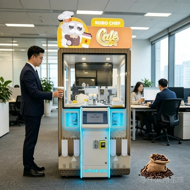 Coffee Equipment Stores - Máquina Expendedora de Café Comercial con