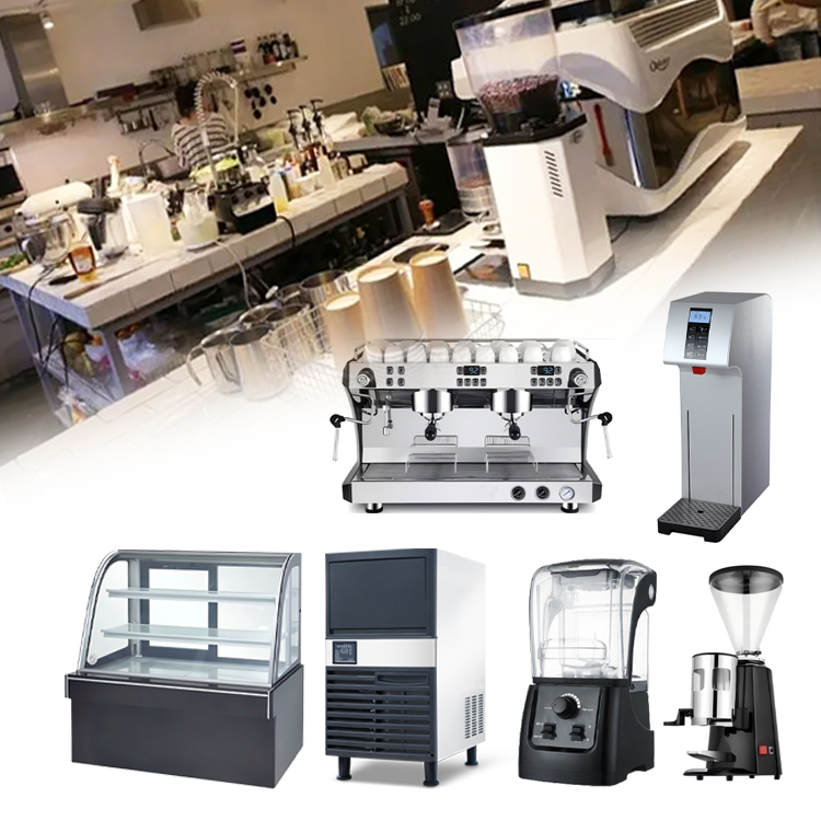 Coffee Equipment Stores - Solución de cafetería comercial, diseño de
