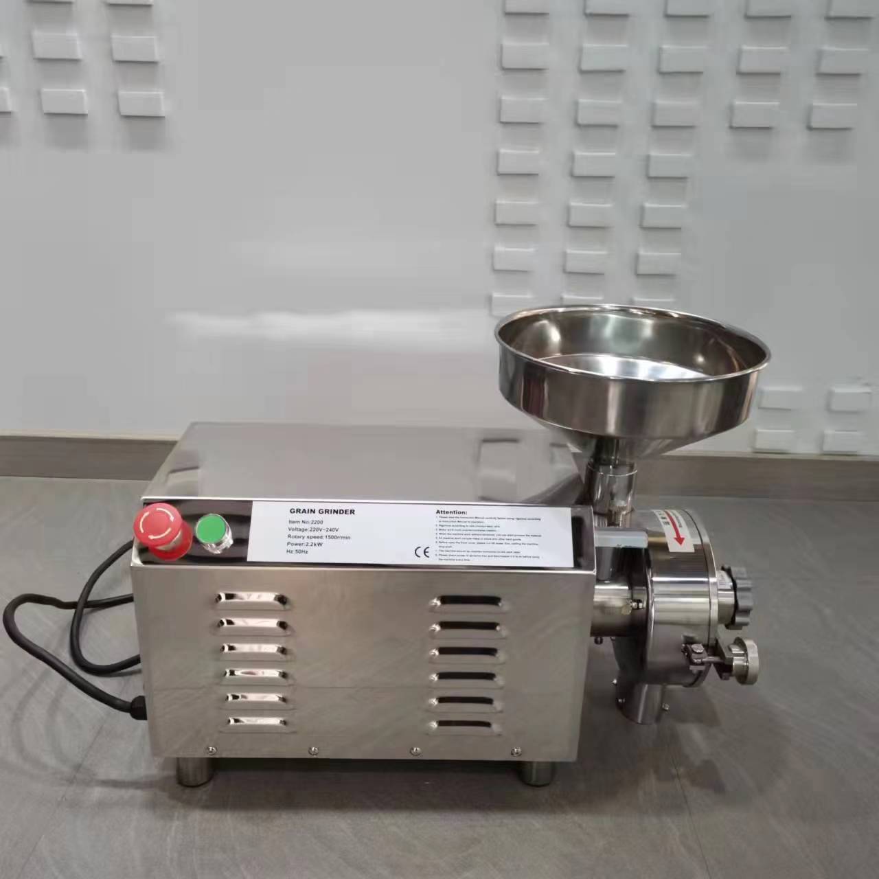 Coffee Equipment Grinder - Molinillo Universal de acero inoxidable profesional,
