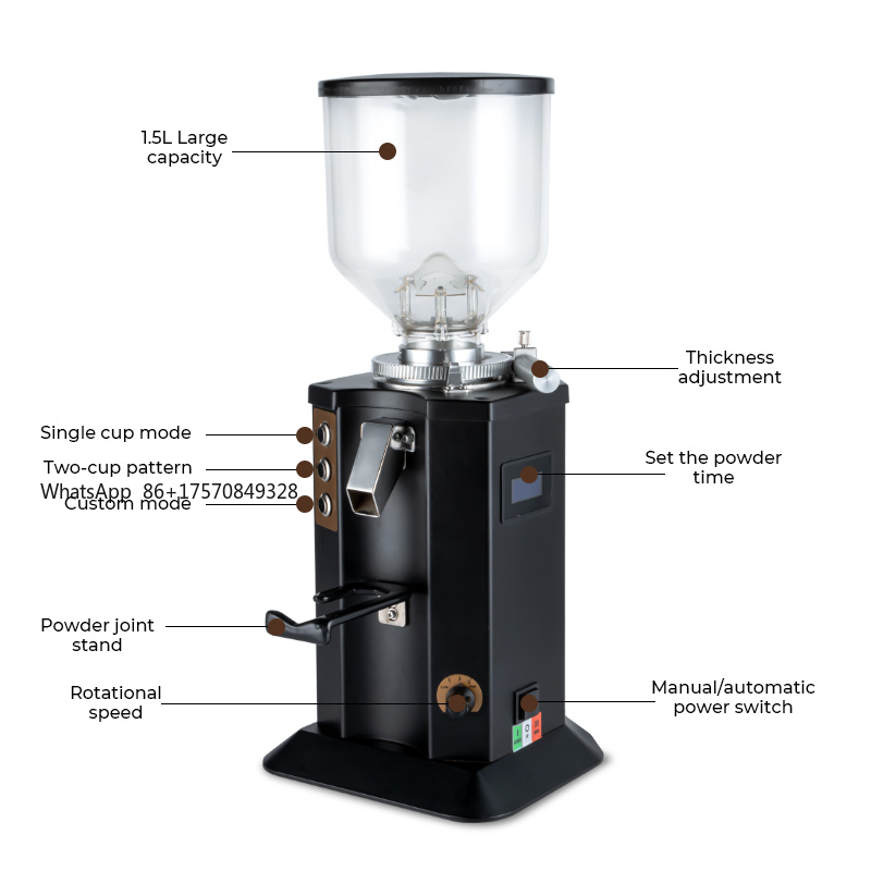 Coffee Equipment Grinder - Molinillo de Café Eléctrico Profesional de