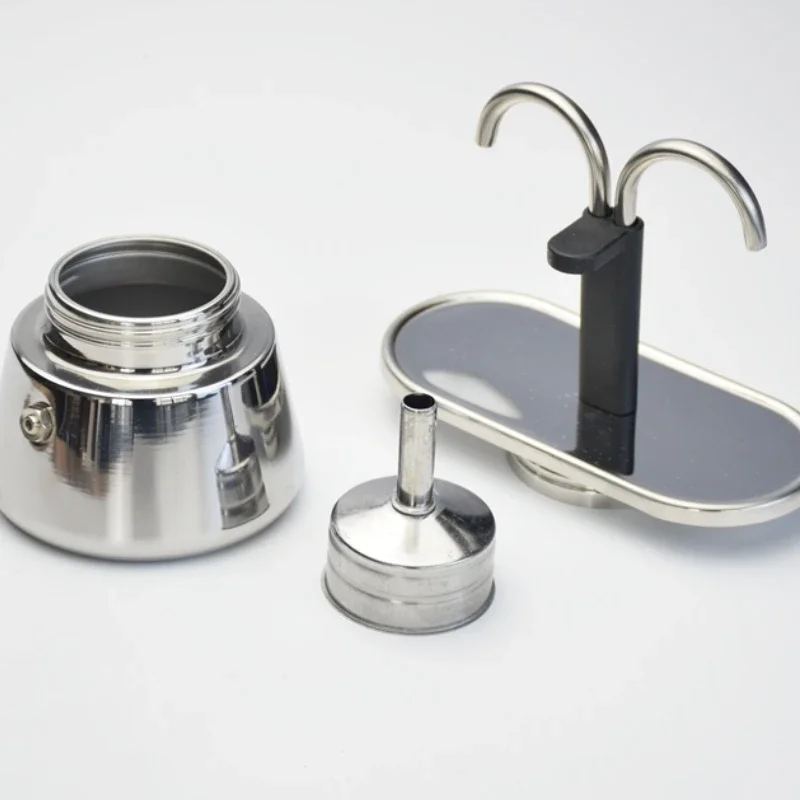 Mini olla Moka de 200ML, doble - Coffee Equipment Tools reseña y precio