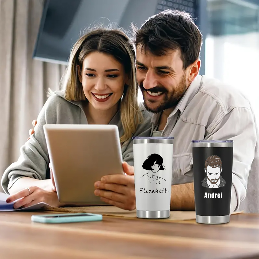 Elegantes tazas de acero inoxi - Coffee Equipment With Name reseña y precio