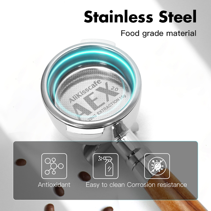 Portafiltro de Café AliKisscaf - Coffee Equipment Tools reseña y precio