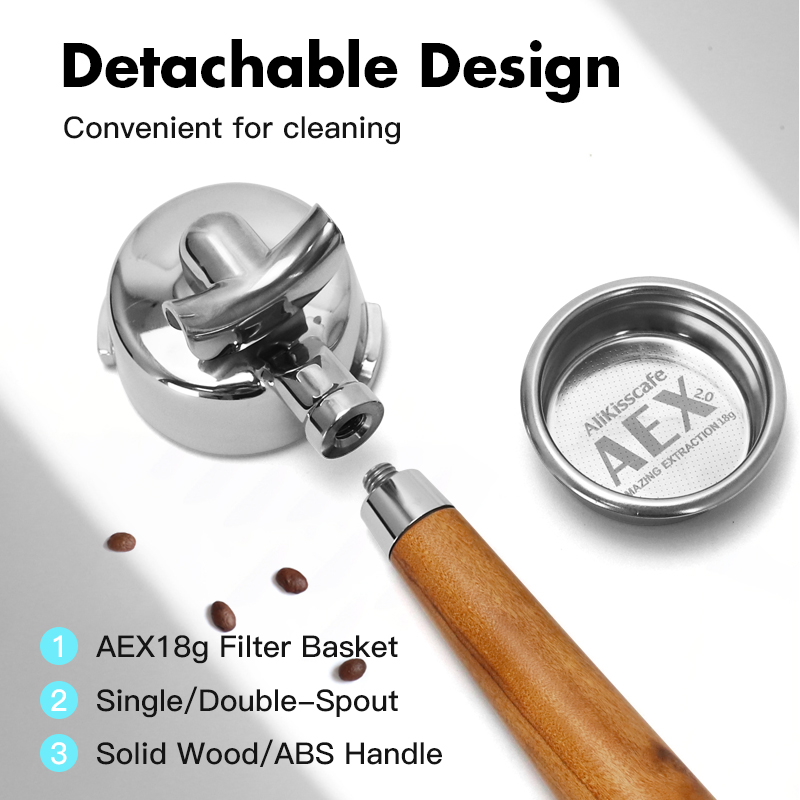 Portafiltro de Café AliKisscaf - Coffee Equipment Tools reseña y precio