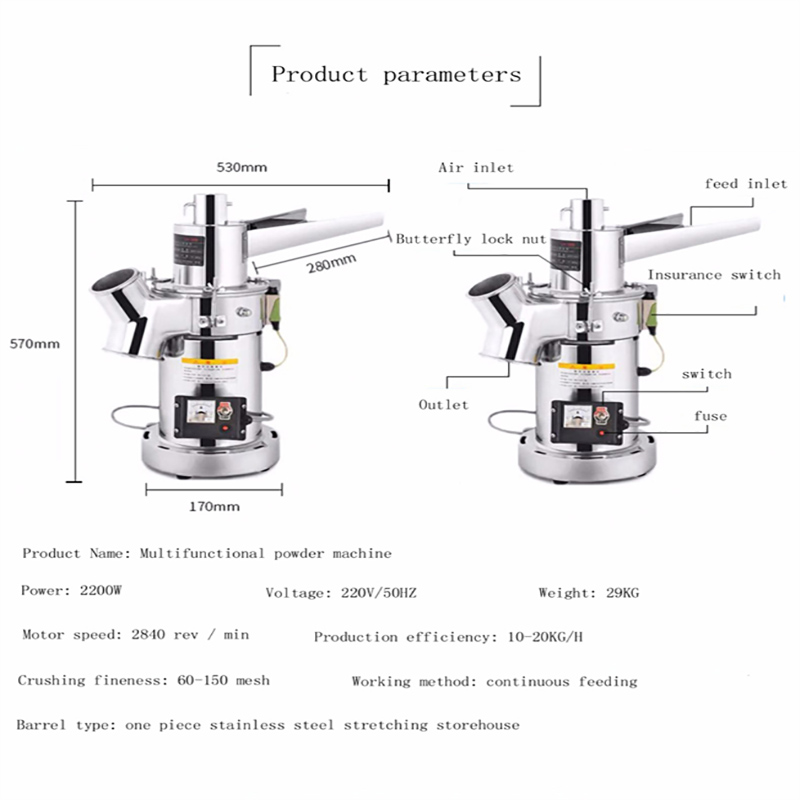 Equipo Molinos de harina/molin - Coffee Equipment Grinder reseña y precio