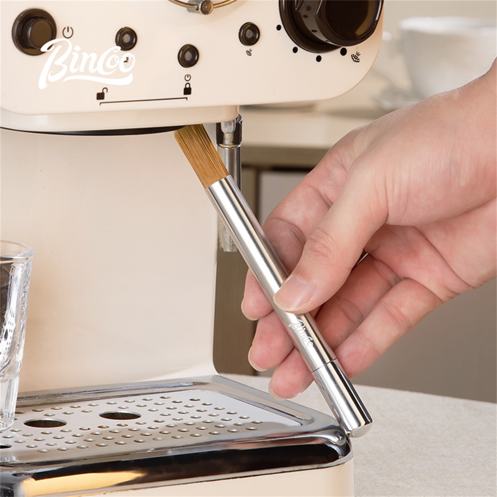 Bincoo Cepillo de café, molini - Coffee Equipment Cleaning Powder reseña y precio