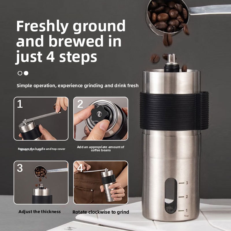 Máquina de café portátil con m - Coffee Equipment Grinder reseña y precio