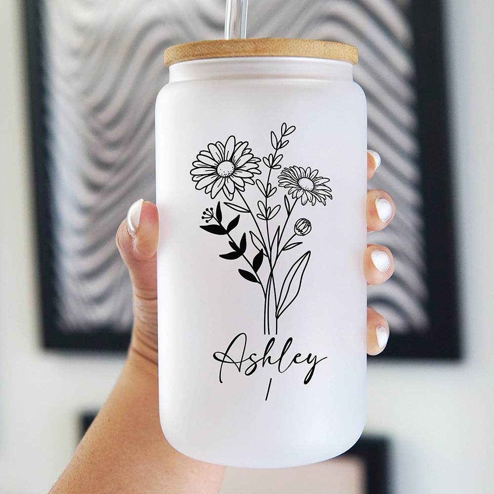 Vaso de Vidrio Esmerilado con  - Coffee Equipment With Name reseña y precio
