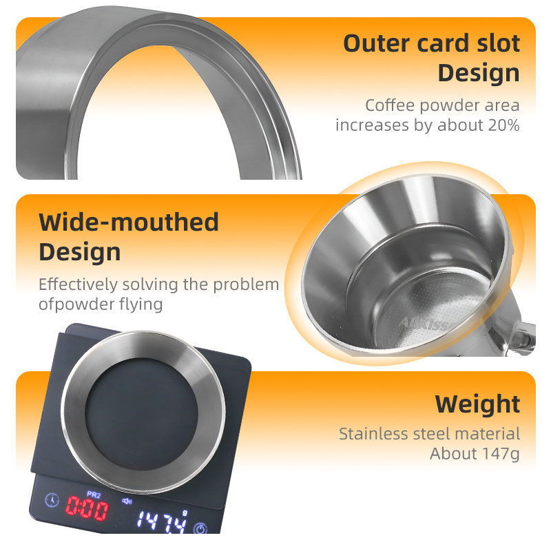 Anillo dosificador de café de  - Dosing Funnel Ring reseña y precio