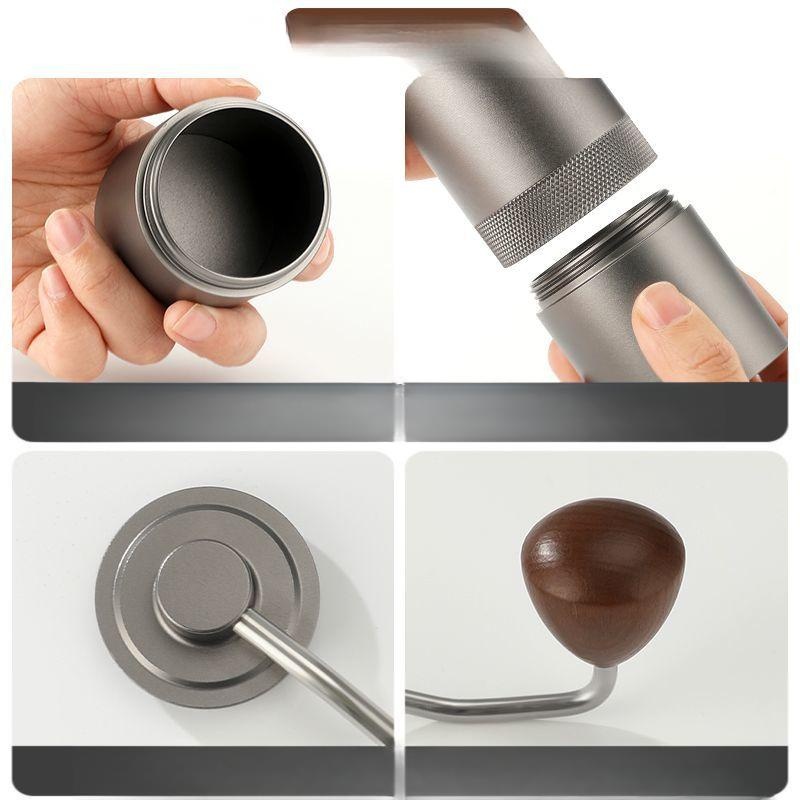 Molinillos de café manuales, e - Coffee Equipment Grinder reseña y precio
